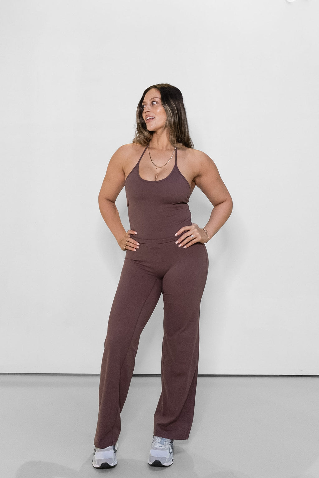 Straight Leg Legging - Mink