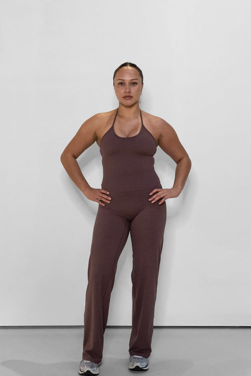 Straight Leg Legging - Mink