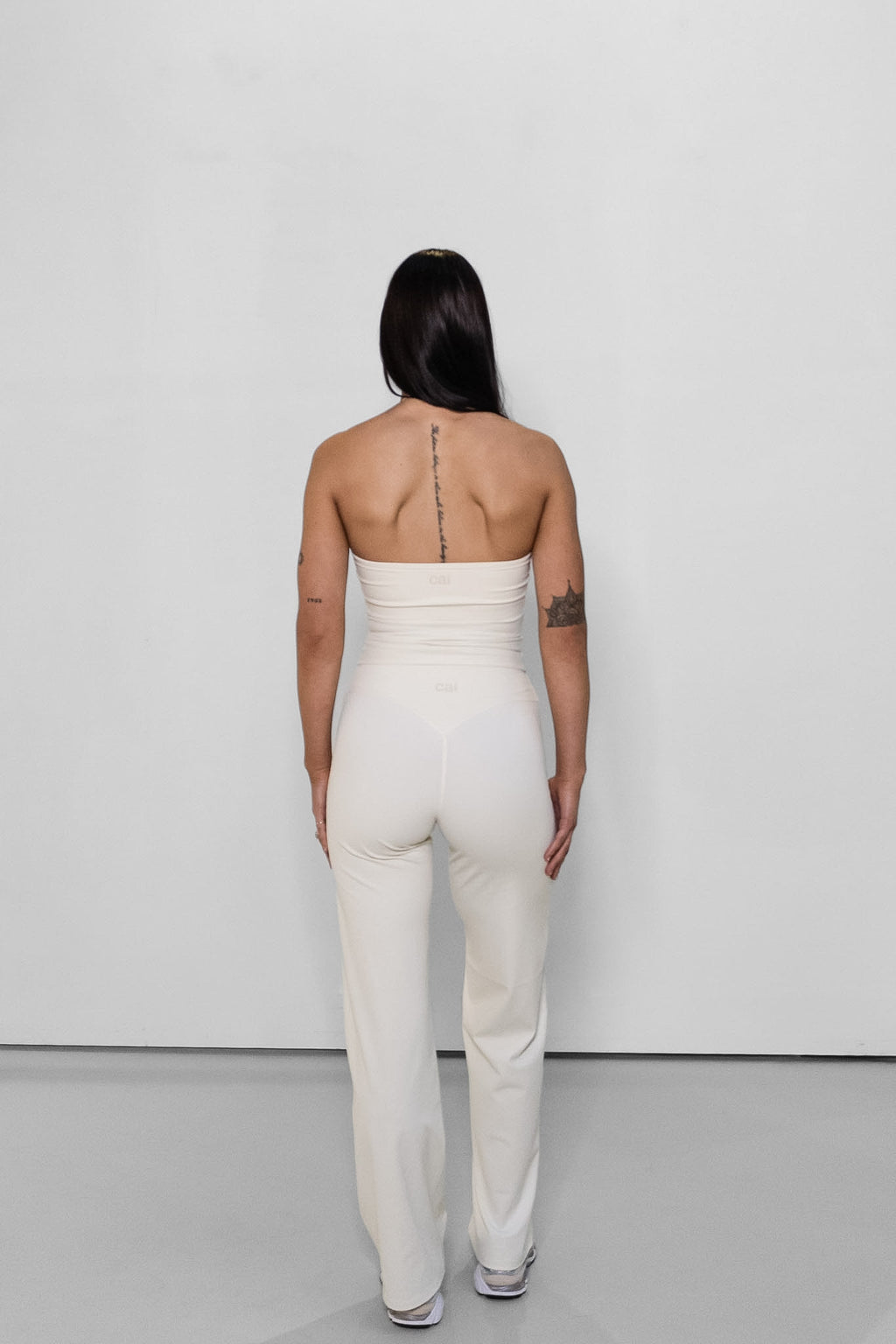 Straight Leg Legging - Oat