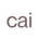 CAI - Home